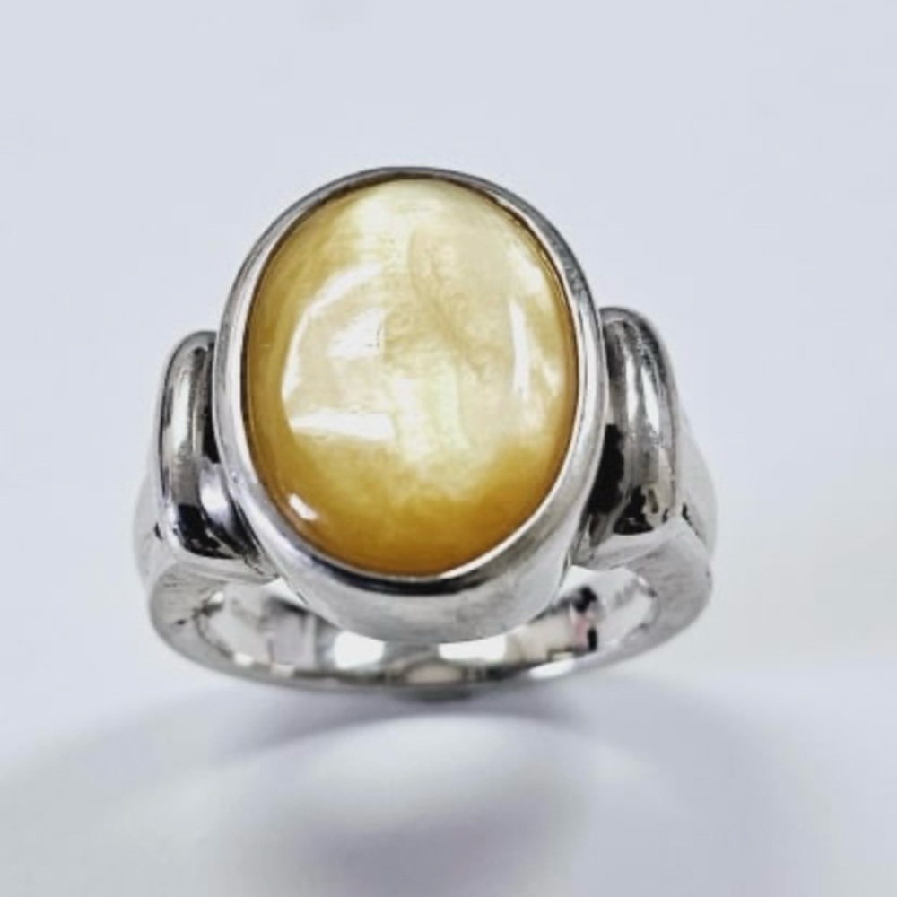 Honora Sterling Silver Mother of Pearl Ring Size 9